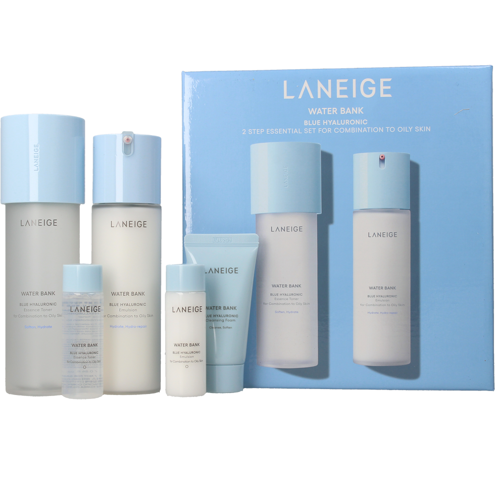 Estojo para pele oleosa WATER BANK HA BLUE ESSENTIAL, 5 unidades
