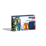 Creme em gel masculino antienvelhecimento e firmador - Conjunto com 4 peças