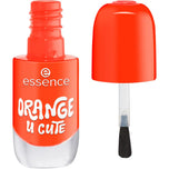 Esmalte em gel para unhas nº 15 - Laranja U Cute 8 ml
