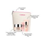 CLINIQUE-ESTOJO MOISTURE SURGE 100H com 4 peças-DrShampoo - Perfumaria e Cosmética