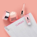 CLINIQUE-Conjunto de 4 peças do Creme Hidratante Leve Moisture Surge FPS 25-DrShampoo - Perfumaria e Cosmética
