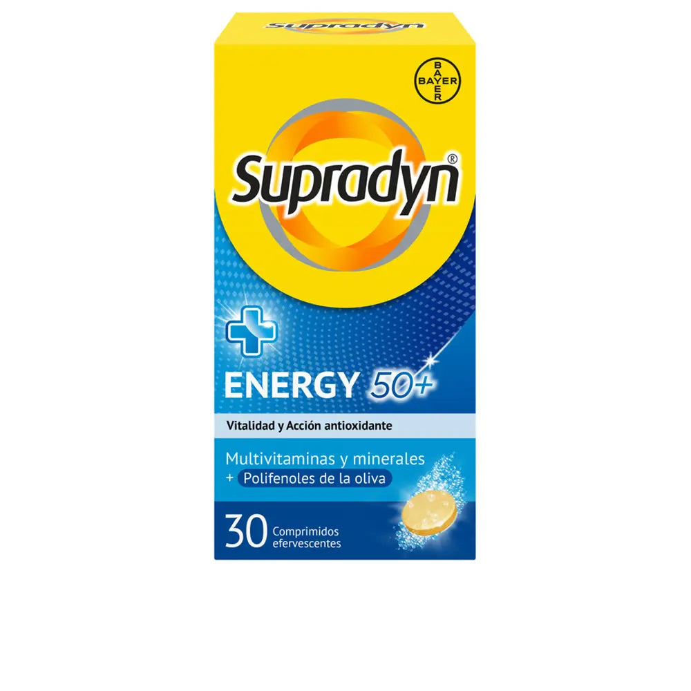 Comprimidos efervescentes SUPRADYN ENERGY 50+ - 30 unidades