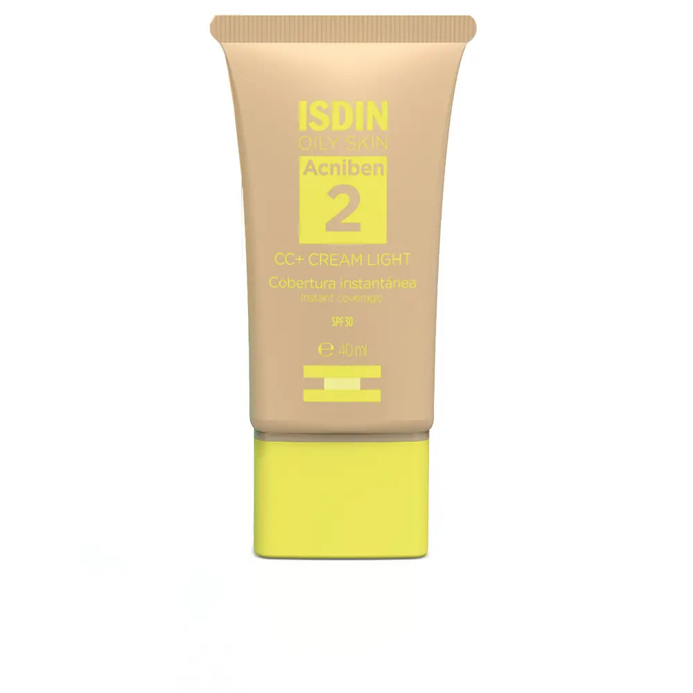 ACNIBEN CC CREAM cobertura instantânea FPS 30 #Leve 40 ml