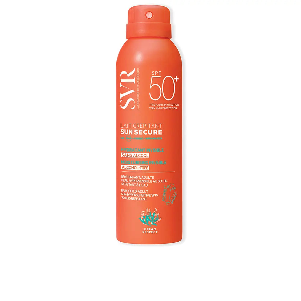 SUN SECURE leite crepitante FPS50+ 200 ml
