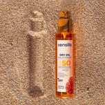 Protetor solar corporal em óleo seco DRY OIL TAN OPTIMIZER FPS 50 150 ml