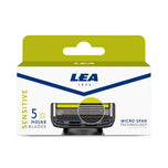 Refil SENSITIVE, 5 folhas, 4 unidades