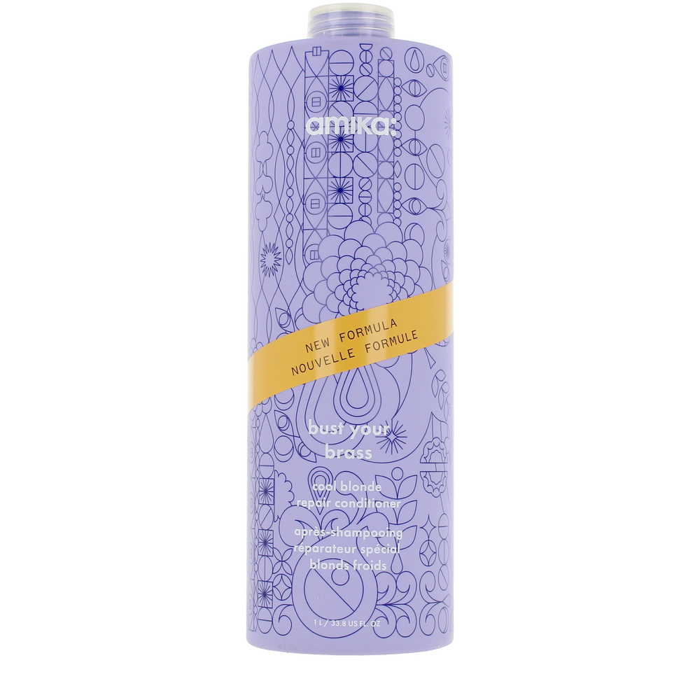 BUST YOUR BRASS condicionador reparador para cabelos loiros 1000 ml