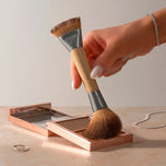 Pincel Duo SCULPT + BRONZE para Contorno e Bronzer (1 unidade)