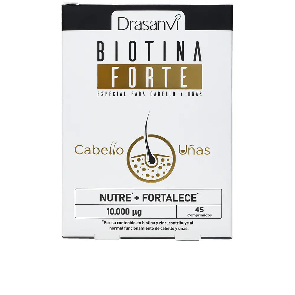 Comprimidos de biotina Forte 10.000 mcg, 45 unidades