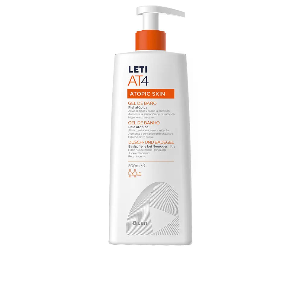 Gel de banho LETIAT4 para pele atópica 500 ml