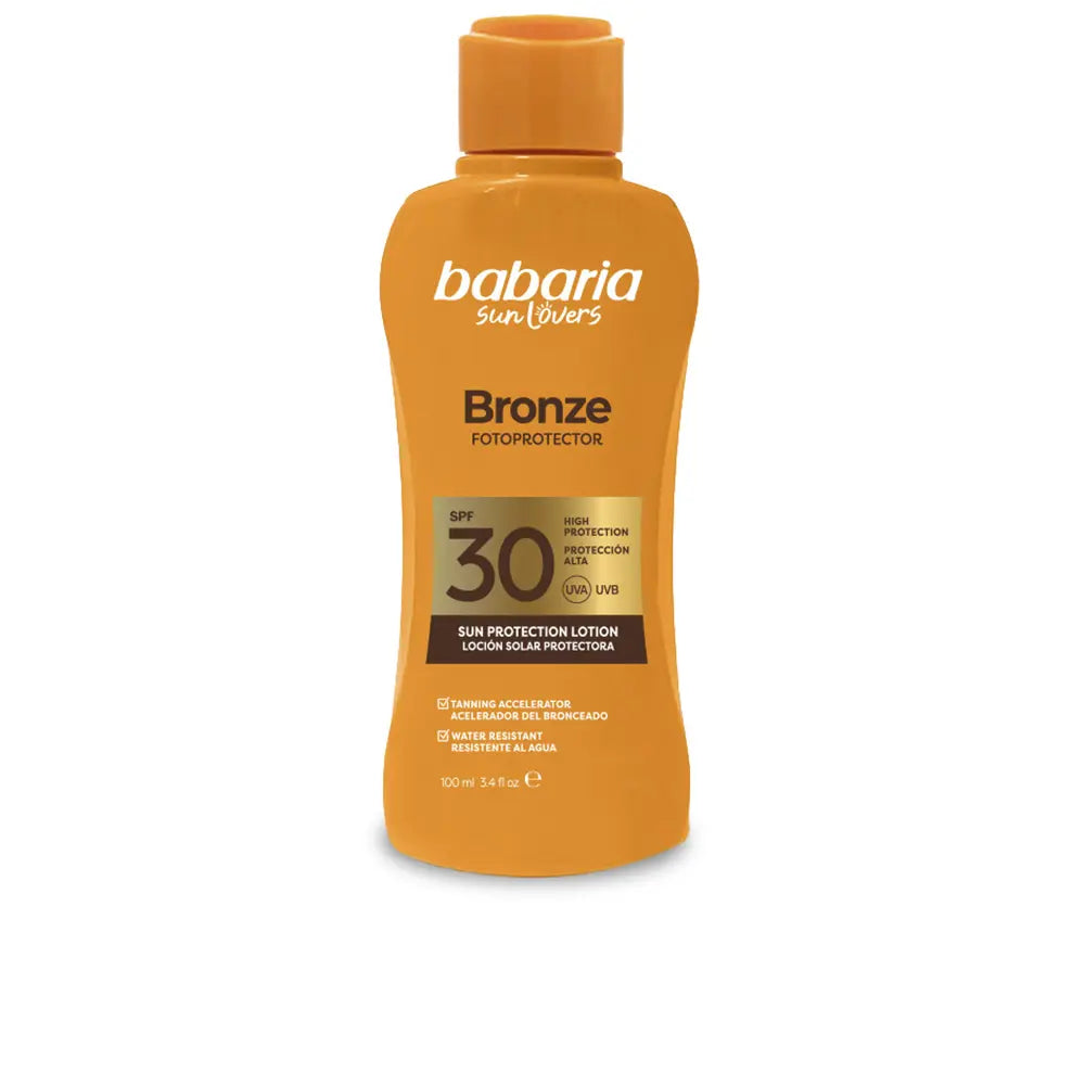 SUN LOVERS BRONZE loción solar protectora SPF30 100 ml