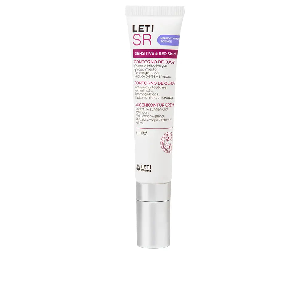 LETISR Pele Sensível e Vermelha contorno dos olhos 15 ml