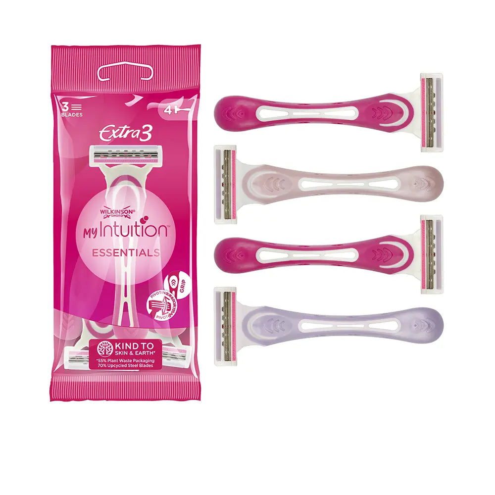 EXTRA 3 MY INTUITION maquinillas desechables 4 u