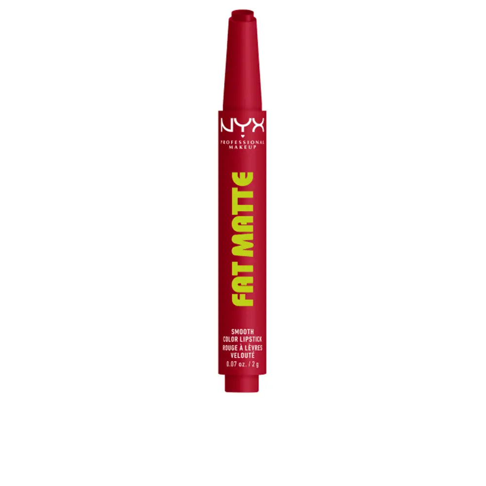 NYX PROFESSIONAL MAKE UP-Batom FAT MATTE #Scarlet Snuggles 2 g-DrShampoo - Perfumaria e Cosmética