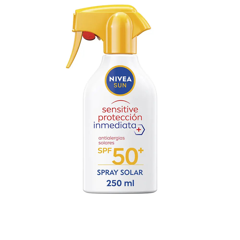 NIVEA-SUN SENSITIVE spray antialergias solares SPF50+ 250 ml-DrShampoo - Perfumaria e Cosmética