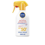 NIVEA-SUN SENSITIVE spray antialergias solares SPF50+ 250 ml-DrShampoo - Perfumaria e Cosmética