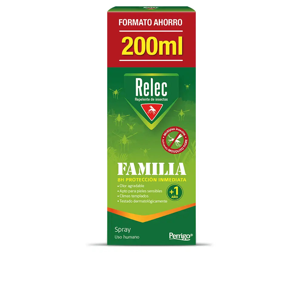 RELEC-Repelente de mosquitos RELEC FAMILY em spray, 200 ml-DrShampoo - Perfumaria e Cosmética