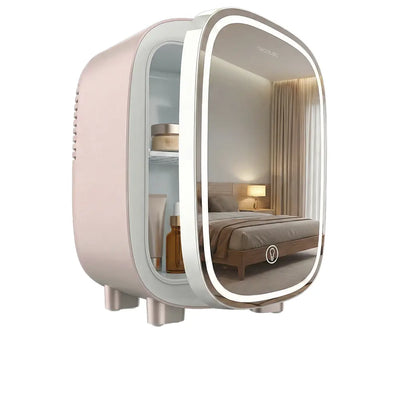 CECOTEC-Refrigerador de cosméticos COOLINGBEAUTY 4000 com espelho rosa, 1 unidade-DrShampoo - Perfumaria e Cosmética