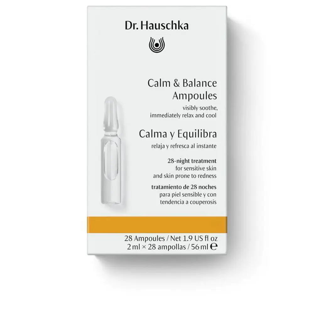 DR. HAUSCHKA-Ampolas CALM AND BALANCE 28 unidades-DrShampoo - Perfumaria e Cosmética
