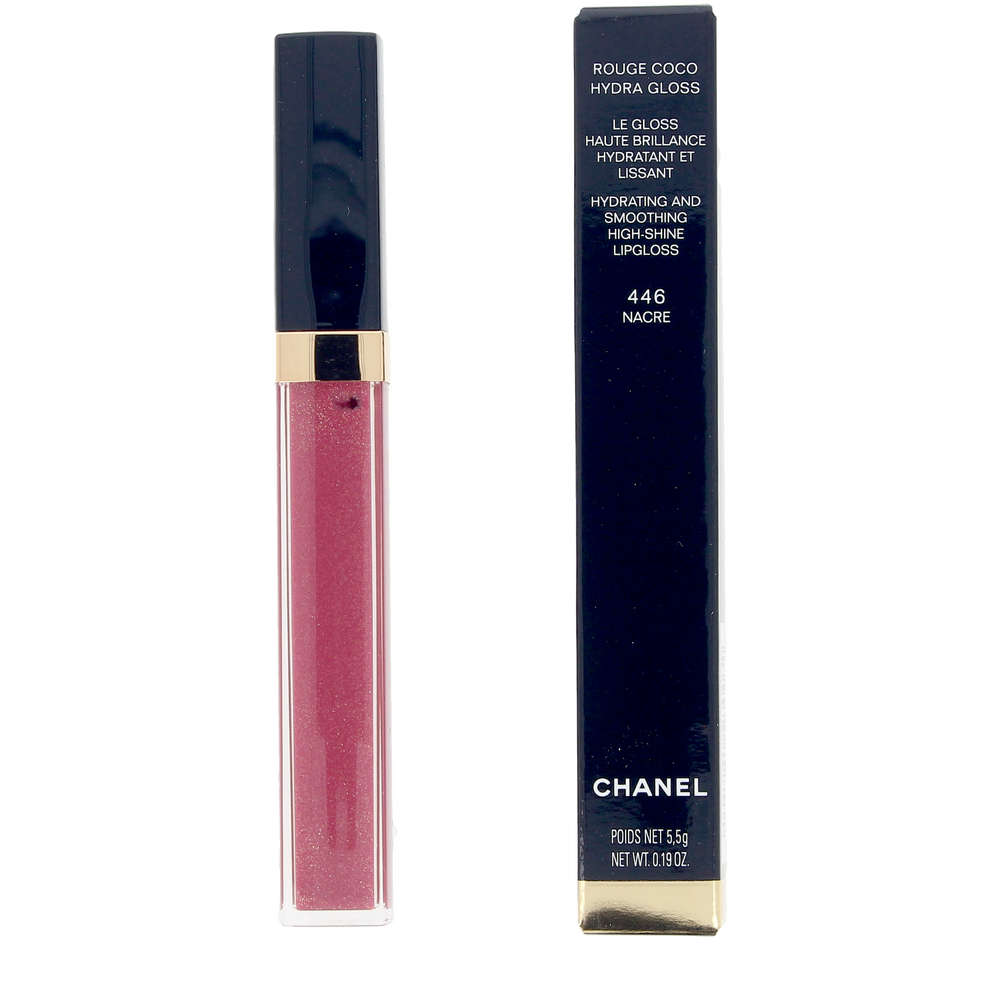 CHANEL-ROUGE COCO HYDRA gloss #446-Nacre 1u-DrShampoo - Perfumaria e Cosmética