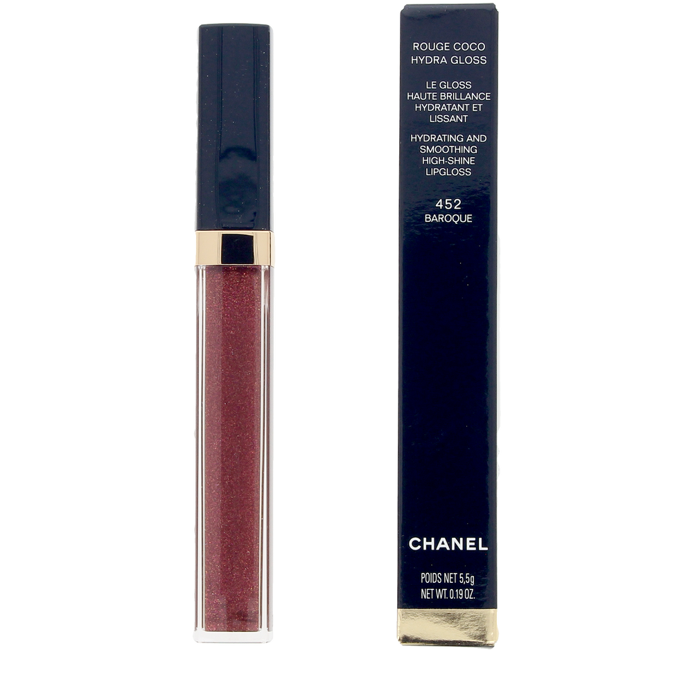 CHANEL-ROUGE COCO HYDRA gloss #452-Baroque 1 u-DrShampoo - Perfumaria e Cosmética