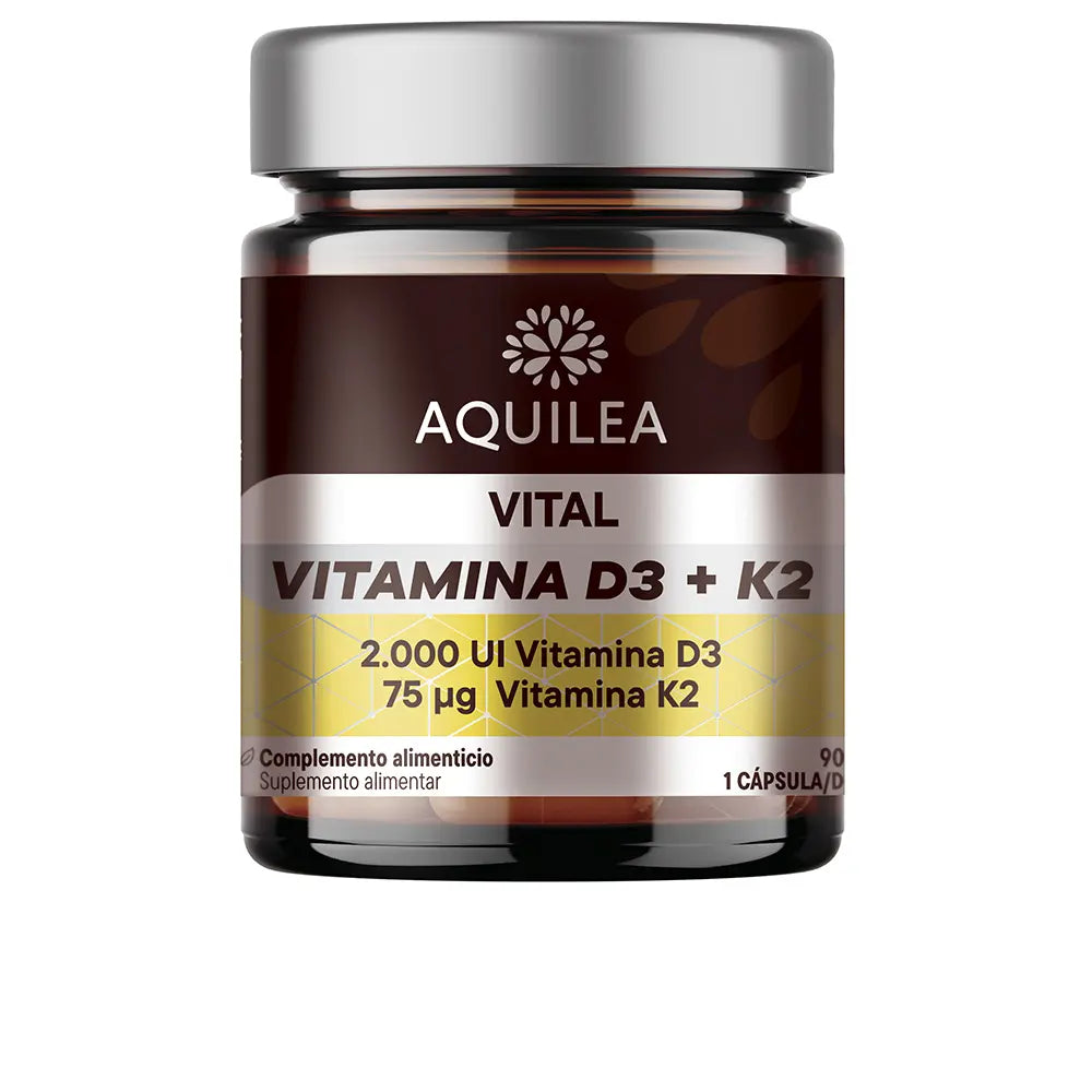 Cápsulas de vitamina D3 + D2 Vital, 90 unidades