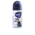 Desodorante roll-on invisível preto e branco para homens, 50 ml