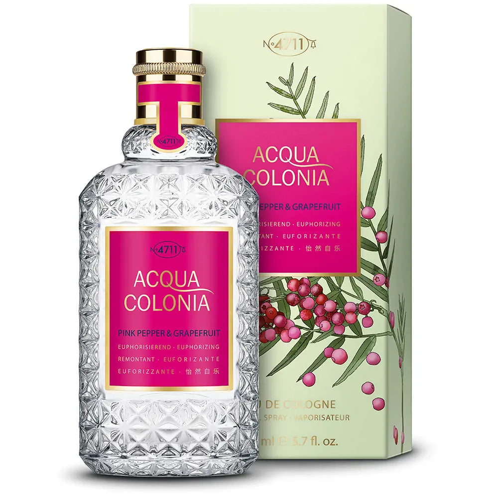 4711-ACQUA Colónia PINK PEPPER & GRAPEFRUIT edc spray 170 ml-DrShampoo - Perfumaria e Cosmética