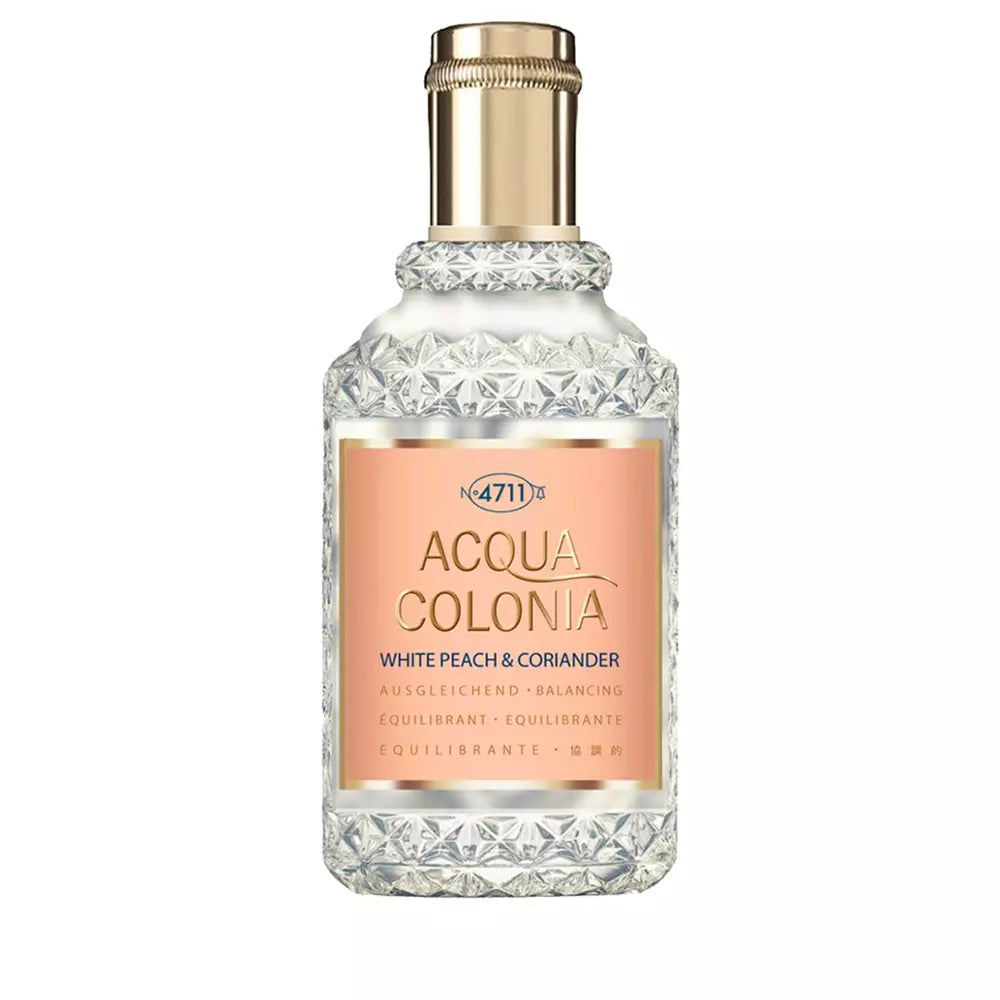 4711-ACQUA Colónia WHITE PEACH & COENTRO splash & spray 170 ml-DrShampoo - Perfumaria e Cosmética