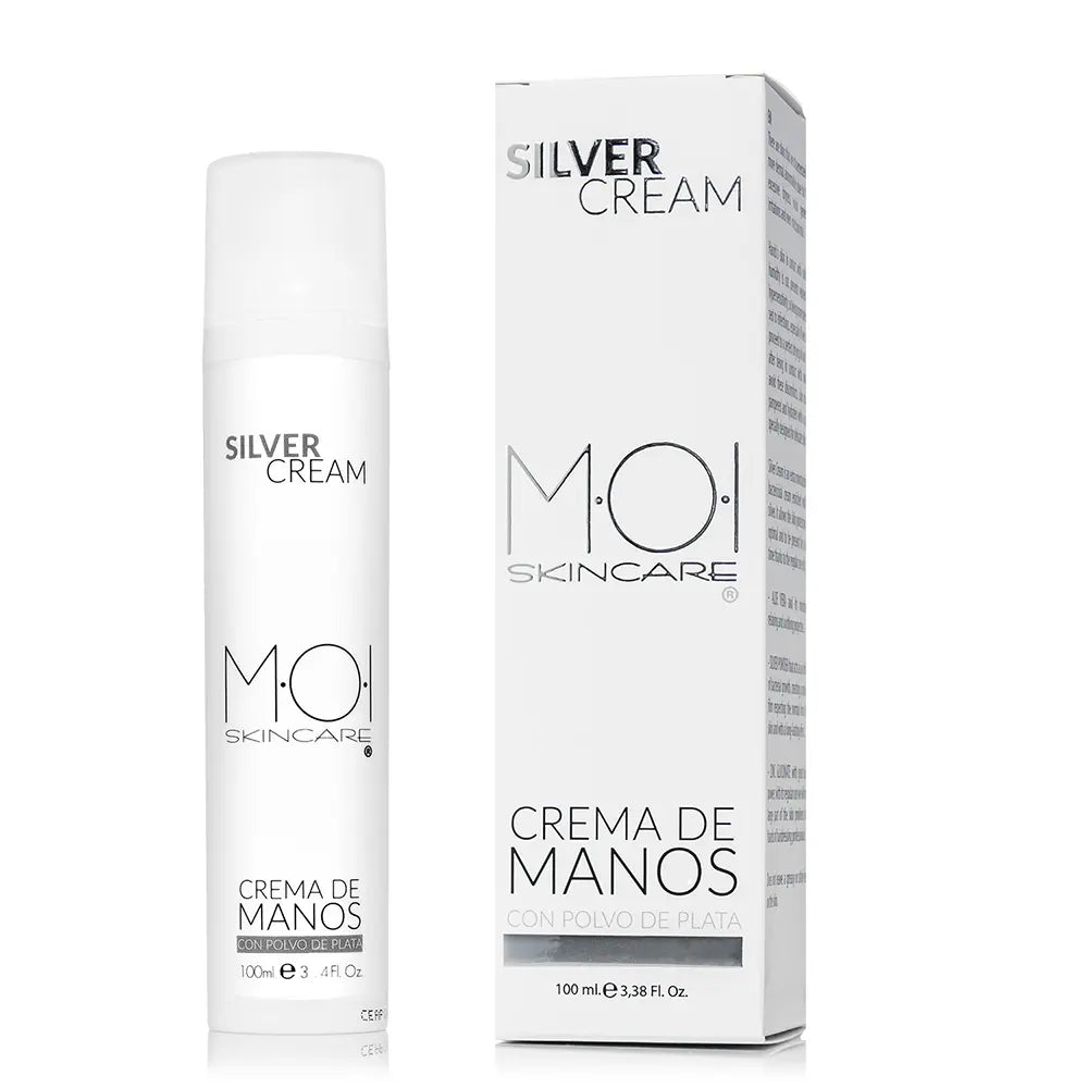 Creme para as mãos SILVER CREAM com pó prateado 100 ml