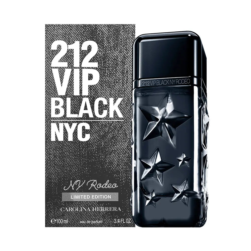 CAROLINA HERRERA-212 VIP BLACK NY RODEO PARA HOMENS edp vapo ed. lim. 100ml.-DrShampoo - Perfumaria e Cosmética