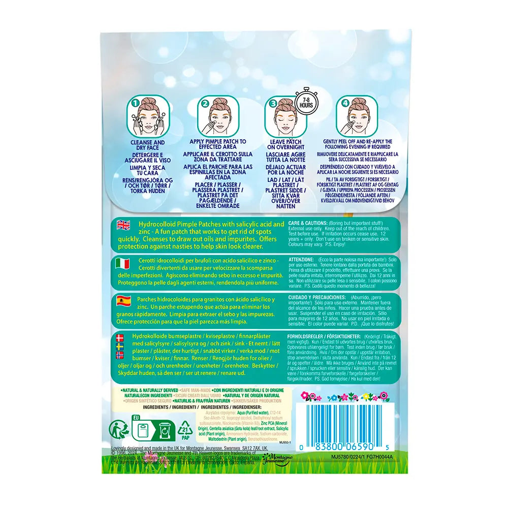 7TH HEAVEN-Adesivos hidrocolóides INVISIBLE BLEMISHDOTS 24 u-DrShampoo - Perfumaria e Cosmética