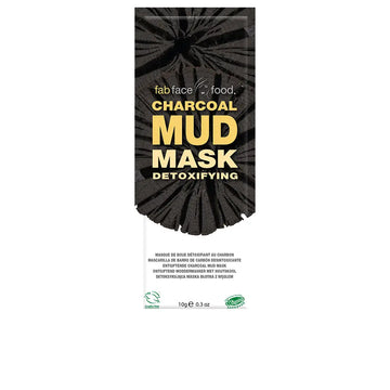 7TH HEAVEN-FAB FACE FOOD CHARCOAL máscara de lama desintoxicante de carvão 10g-DrShampoo - Perfumaria e Cosmética Image principale du produit