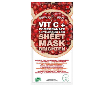 7TH HEAVEN-FAB FACE FOOD VIT C POMEGRANATE ÁCIDO HIALURÔNICO marcador de tecido 1 un.-DrShampoo - Perfumaria e Cosmética Image principale du produit