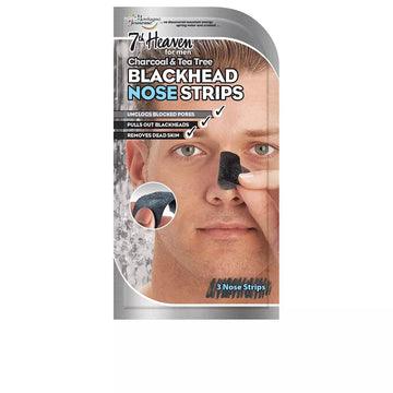 7TH HEAVEN-FOR MEN BLACK HEAD tiras de nariz 3 unidades-DrShampoo - Perfumaria e Cosmética Image principale du produit