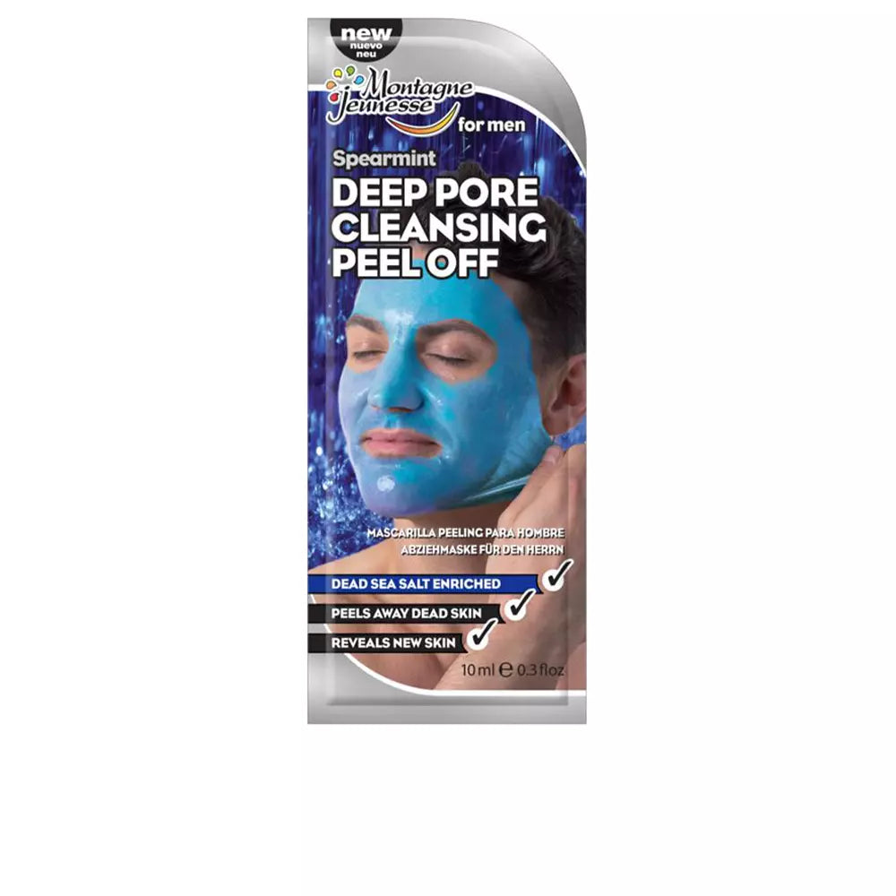 7TH HEAVEN-FOR MEN DEEP PORE máscara de limpeza peel-off 10 ml-DrShampoo - Perfumaria e Cosmética