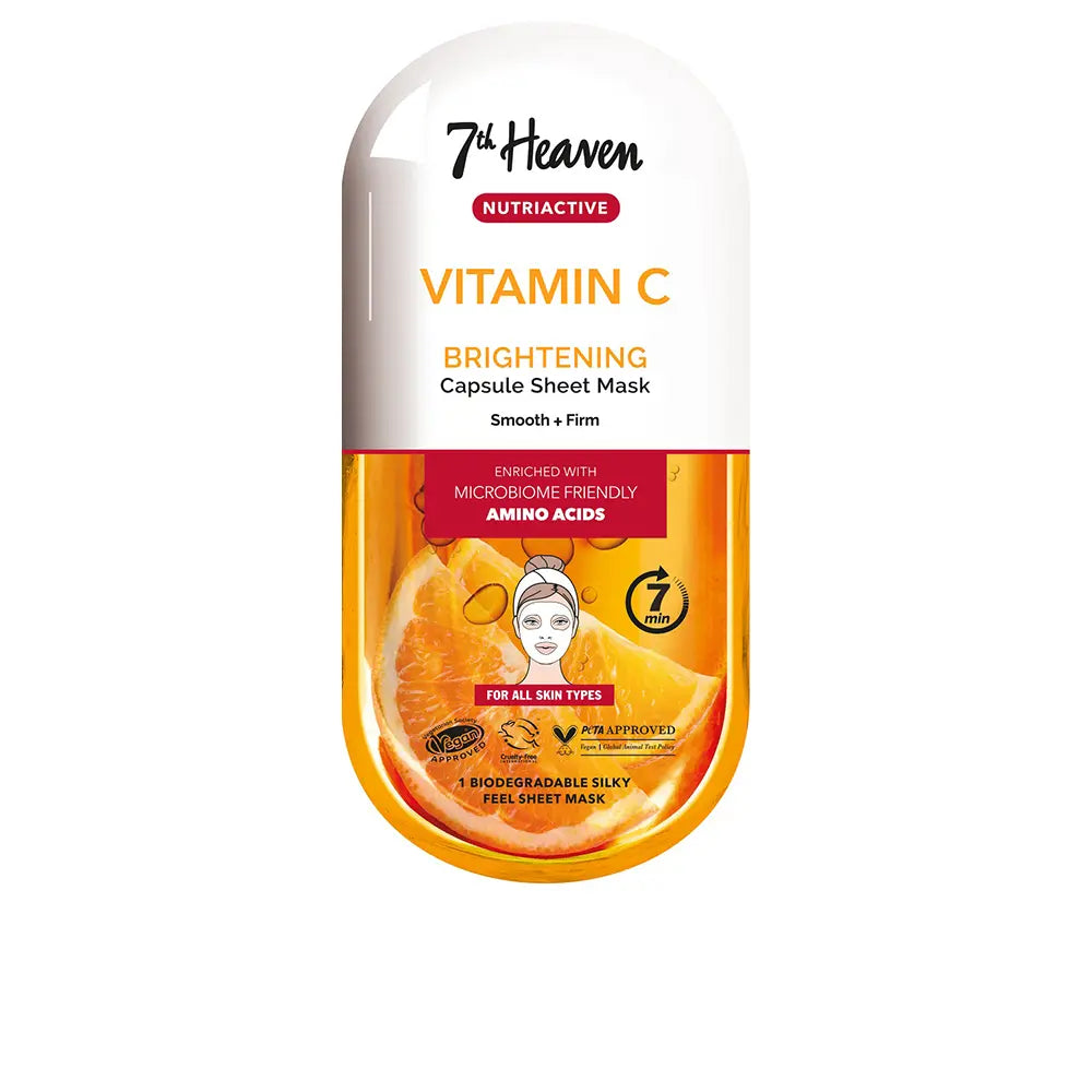 7TH HEAVEN-Máscara de VITAMINA C 1 unidade-DrShampoo - Perfumaria e Cosmética