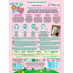 7TH HEAVEN-Máscara facial DRAGON 1 unidade.-DrShampoo - Perfumaria e Cosmética