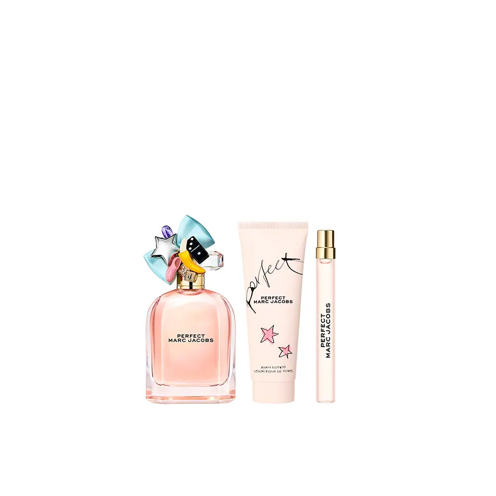 MARC JACOBS-PERFECT CASE 3 pcs.-DrShampoo - Perfumaria e Cosmética