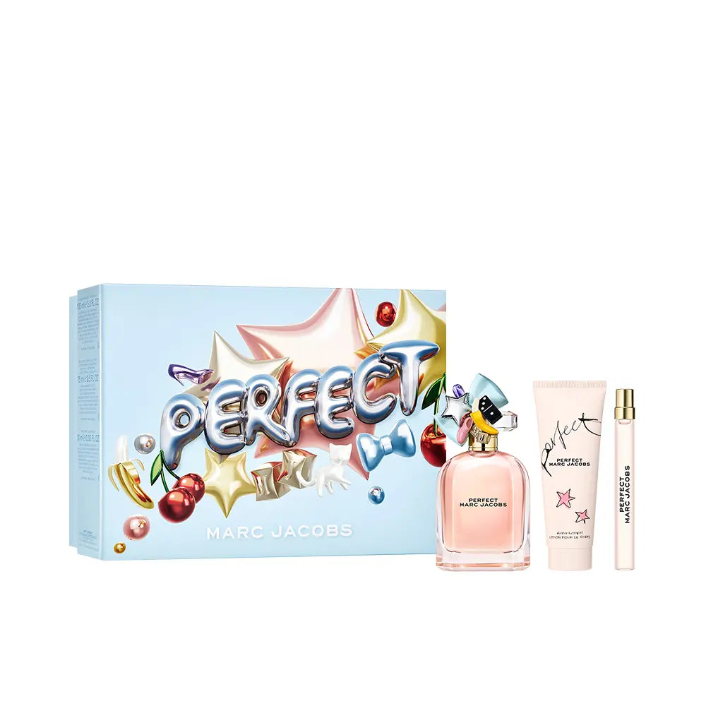 MARC JACOBS-PERFECT CASE 3 pcs.-DrShampoo - Perfumaria e Cosmética