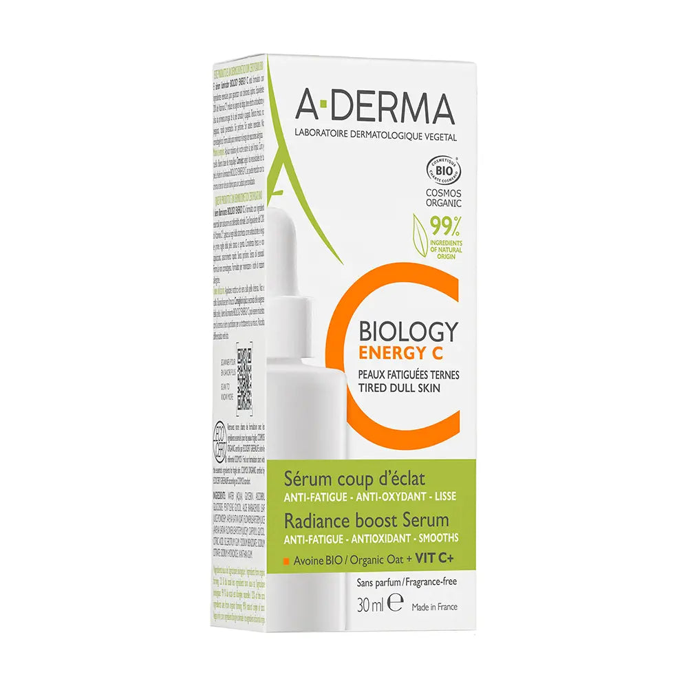 A-DERMA-BIOLOGY ENERGY C sérum iluminador 30 ml-DrShampoo - Perfumaria e Cosmética