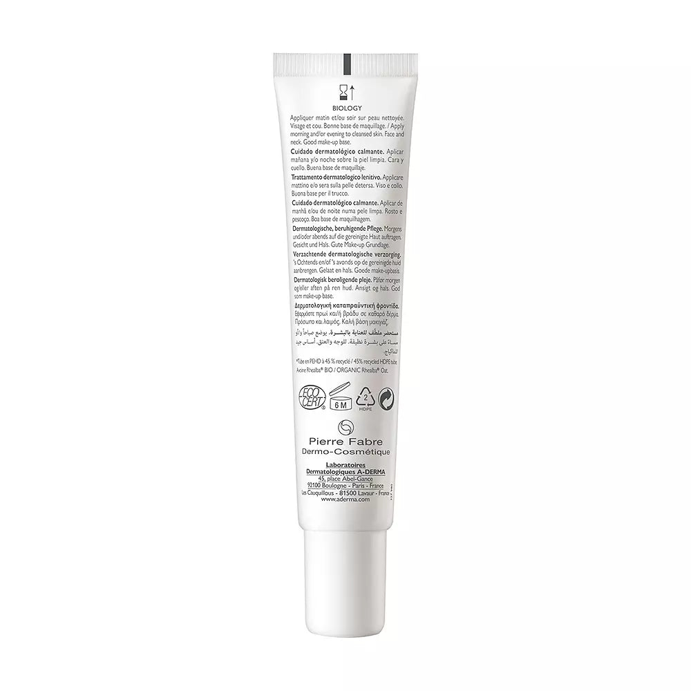 A-DERMA-BIOLOGY calmante cuidado dermatológico 40 ml-DrShampoo - Perfumaria e Cosmética