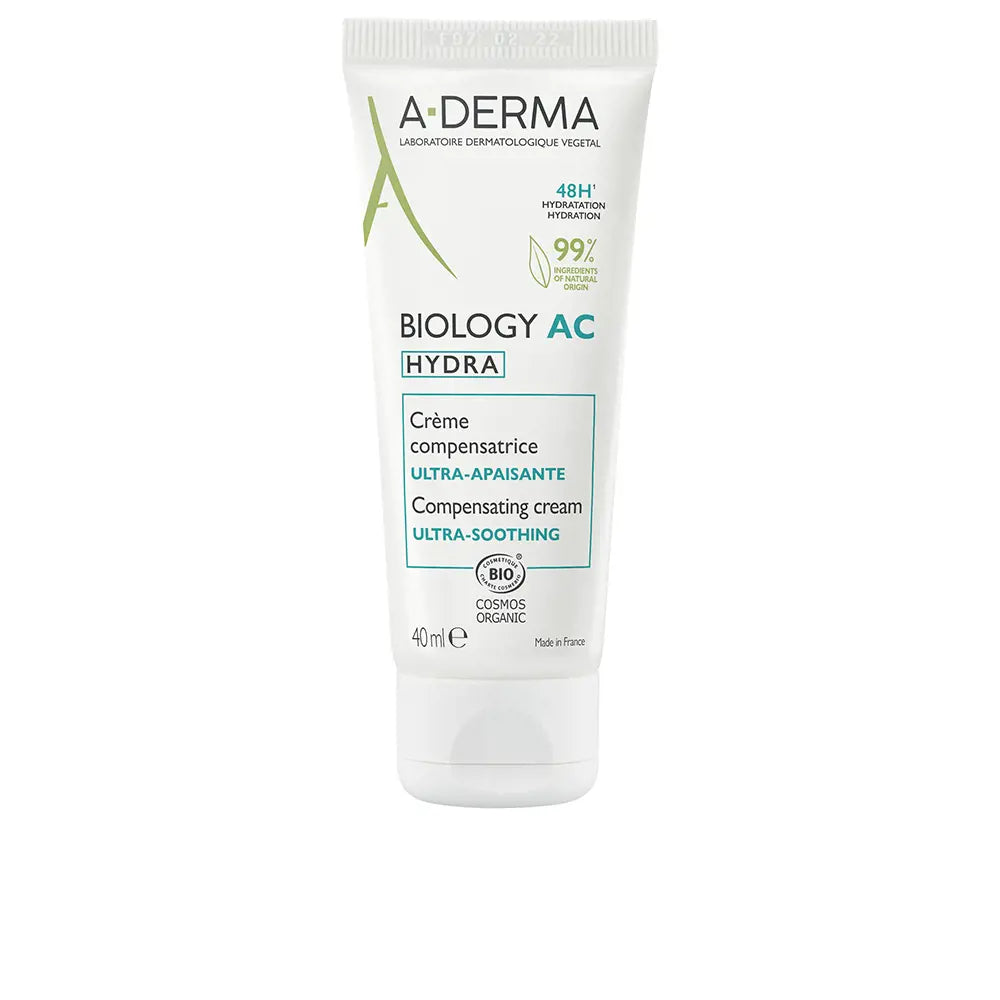 A-DERMA-CREME ULTRA-APAZIGUANTE BIOLOGY AC HYDRA 40 ml-DrShampoo - Perfumaria e Cosmética