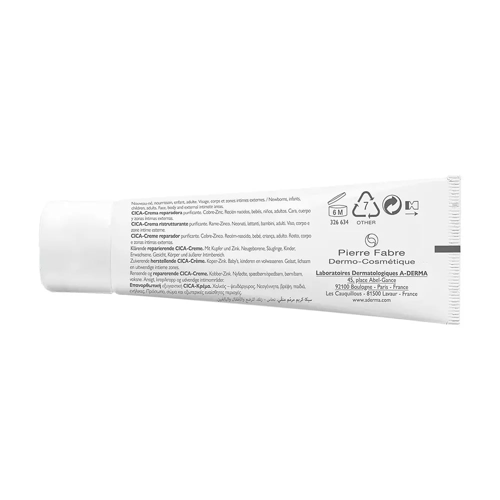A-DERMA-DERMALIBOUR+ creme reparador de cicatrizes 50 ml-DrShampoo - Perfumaria e Cosmética