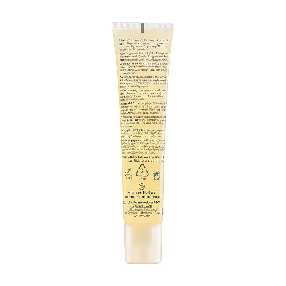 A-DERMA-EPITHELIALE AH MASSAGE gel-óleo 40 ml-DrShampoo - Perfumaria e Cosmética
