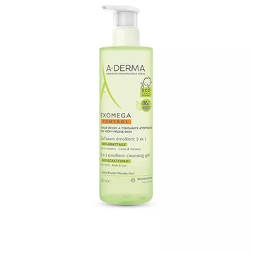 A-DERMA-EXOMEGA CONTROL gel de limpeza emoliente 2 em 1 500 ml-DrShampoo - Perfumaria e Cosmética Imagem principal do produto
