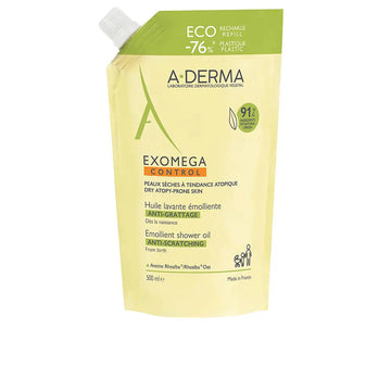 A-DERMA-EXOMEGA CONTROL óleo eco-refil 500 ml-DrShampoo - Perfumaria e Cosmética Imagem principal do produto