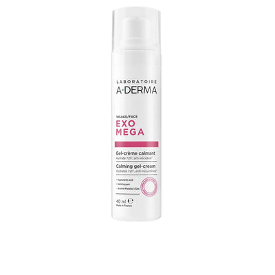 A-DERMA-EXOMEGA creme-gel facial calmante 40 ml-DrShampoo - Perfumaria e Cosmética