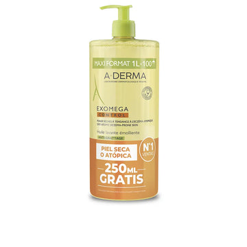 A-DERMA-Óleo de banho emoliente EXOMEGA CONTROL 1000 ml-DrShampoo - Perfumaria e Cosmética Imagem principal do produto