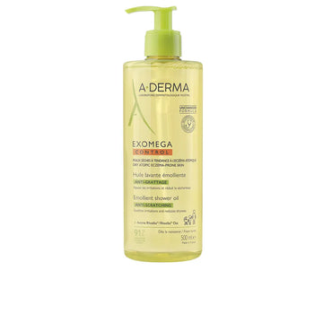 A-DERMA-Óleo de banho emoliente EXOMEGA CONTROL 500 ml-DrShampoo - Perfumaria e Cosmética Imagem principal do produto
